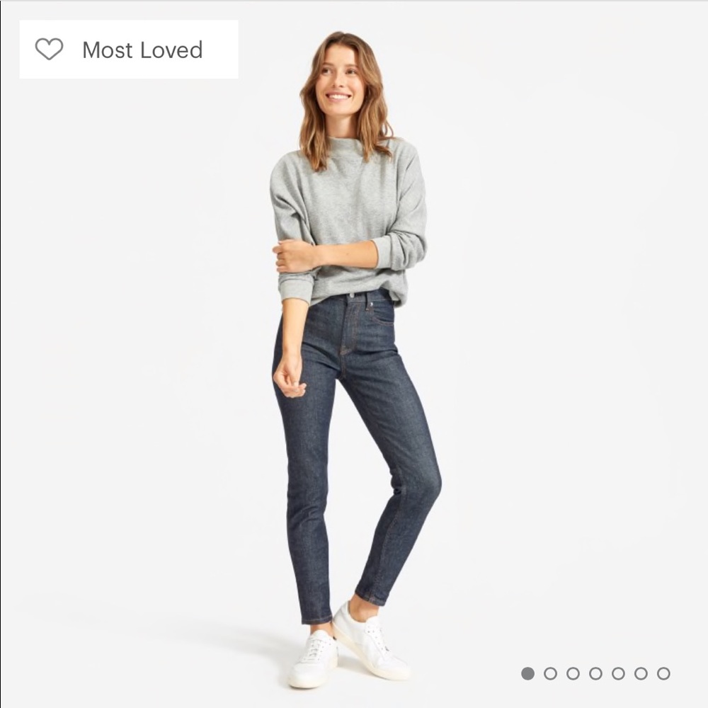 Like-New High Rise Skinny Jean